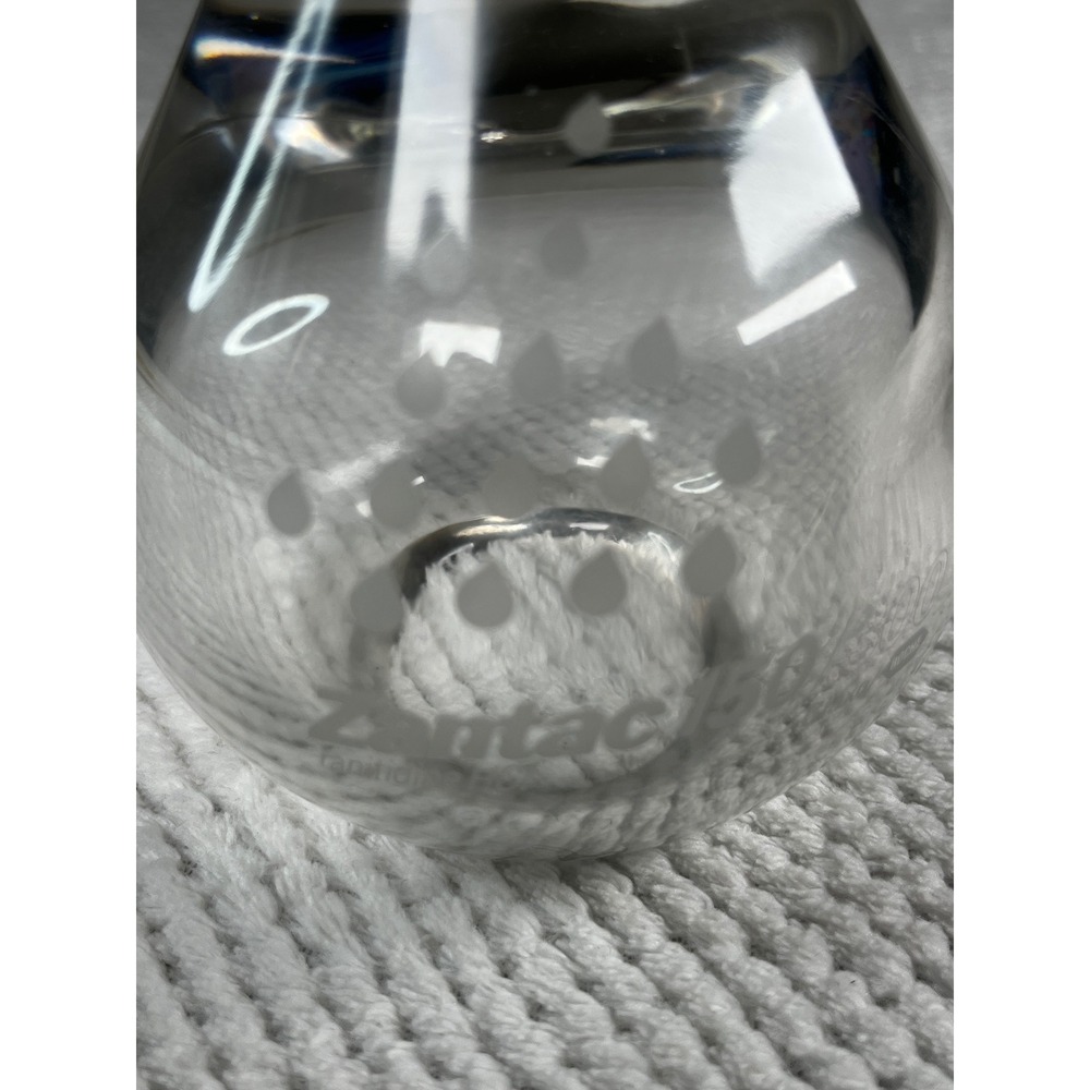 Vintage Zantac 150 Ranitidine HCl Glass Raindrop Paperweight‎ Pharma Promo Decor - Picture 3 of 5